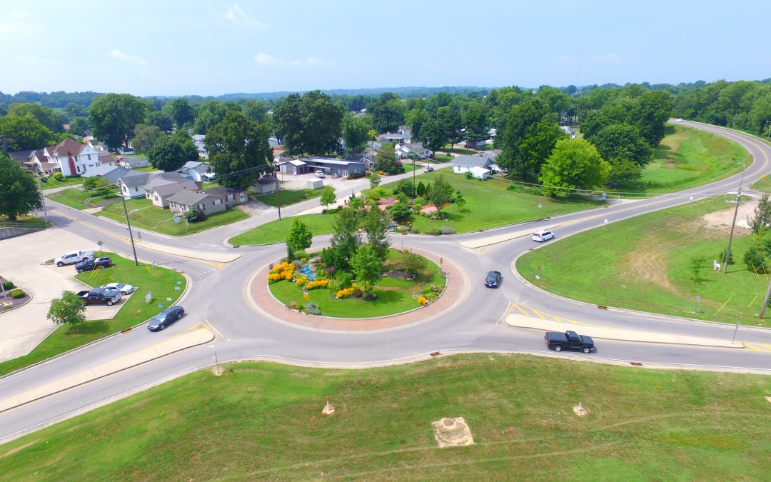 Princeton Brumfield Avenue and Embree Street Roundabout