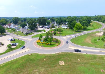 Princeton Brumfield Avenue and Embree Street Roundabout
