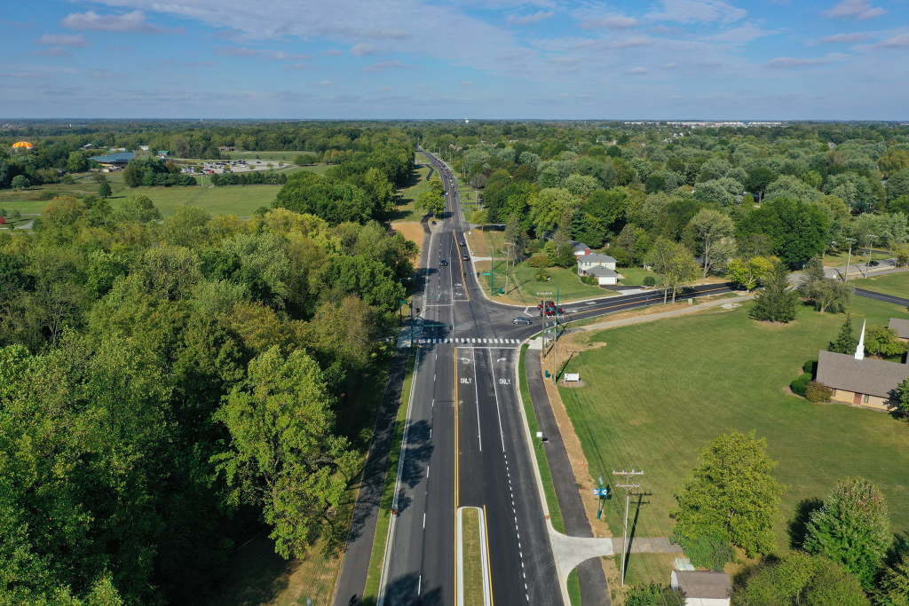 Fishers Allisonville Road Reconstruction HWC Engineering