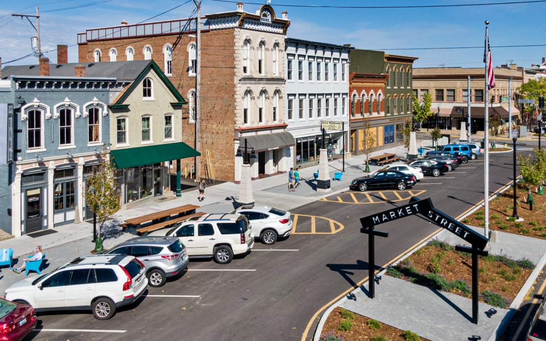 New Albany Market Street Plaza and Streetscape