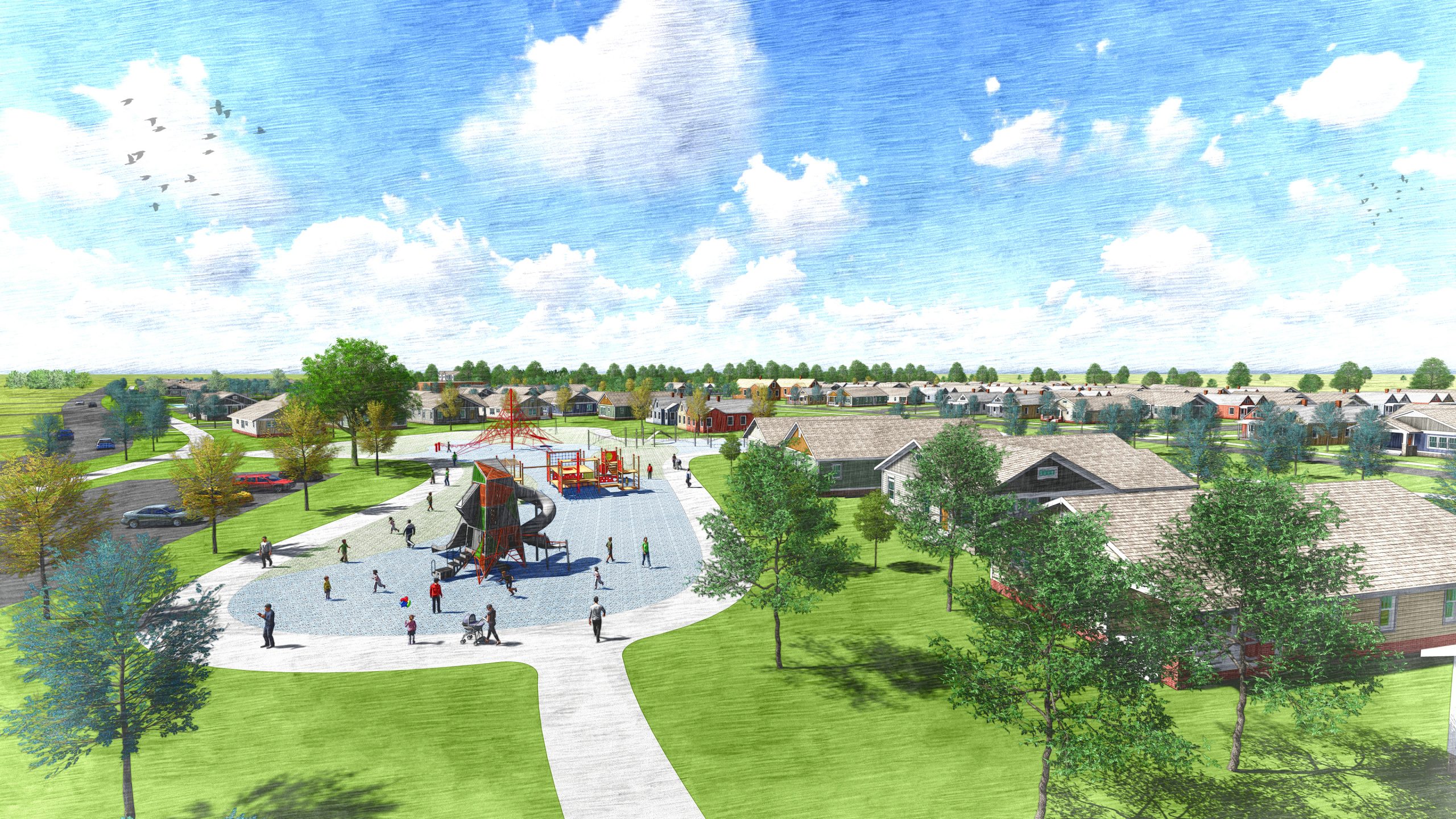 New Albany Parkview Campus Redevelopment Plan HWC Engineering
