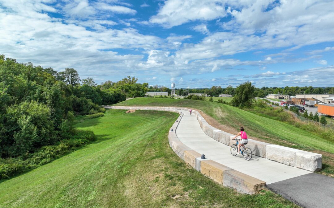 New Albany Silver Creek Trail + Kayak Launch