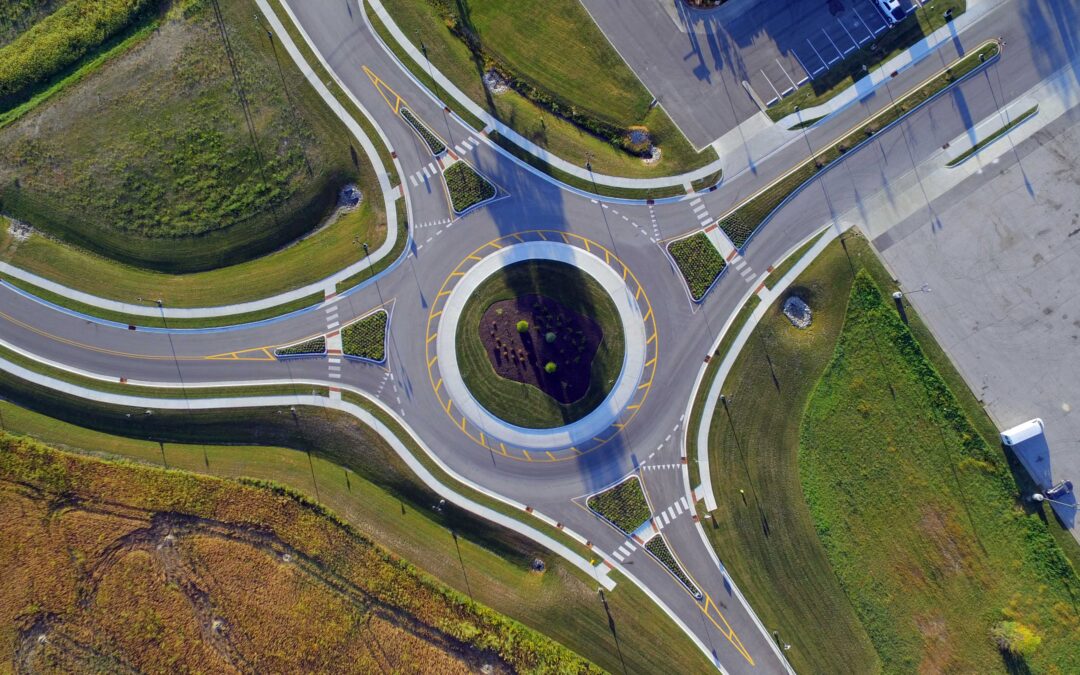 Franklin Paris Drive Roundabout